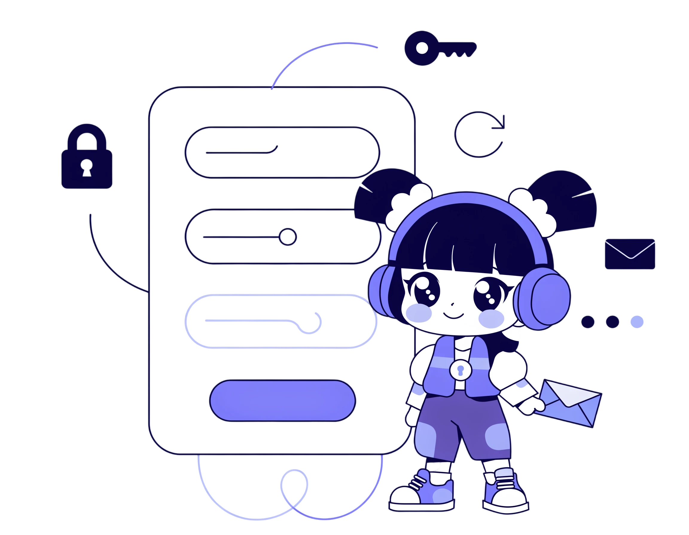 Forgot Password Illustration