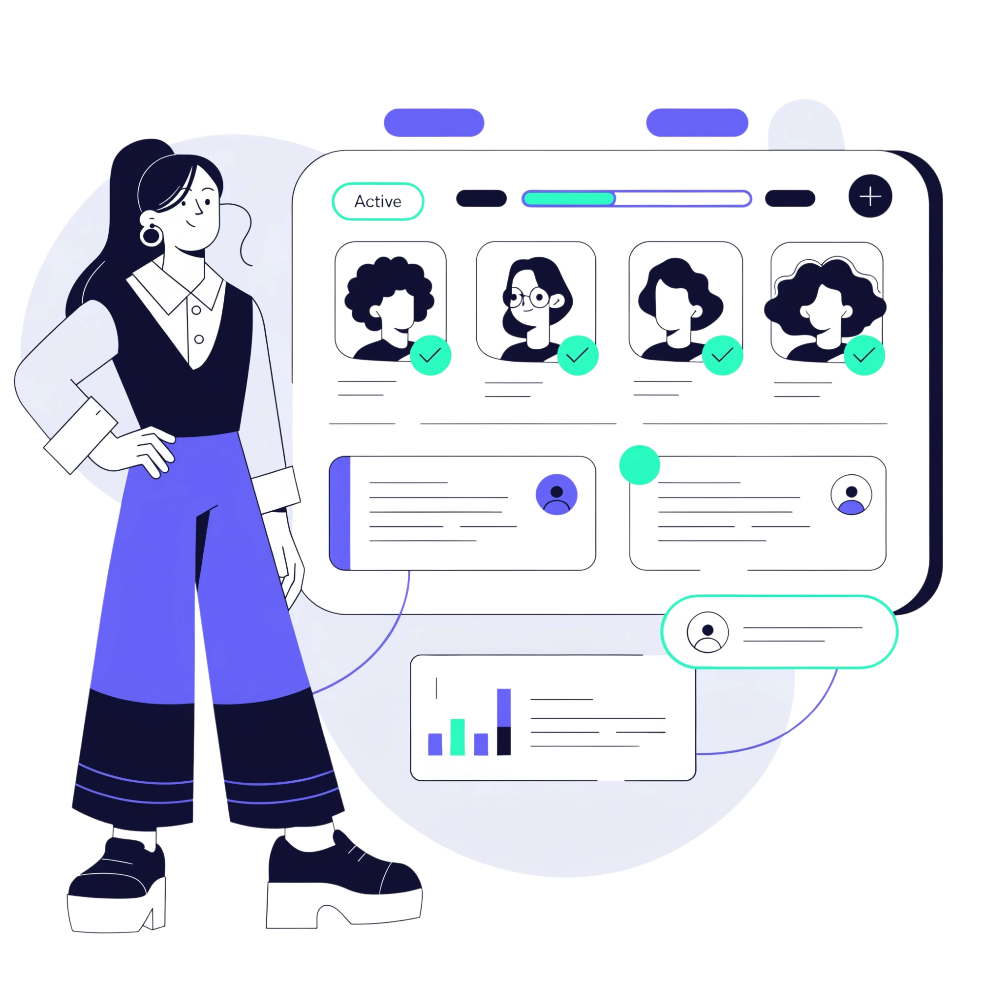 Sign Up Illustration